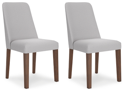 Lyncott Dining Chair, Gray/Brown, large
