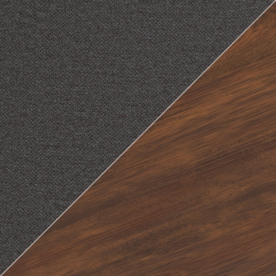 Swatch color Charcoal/Brown 