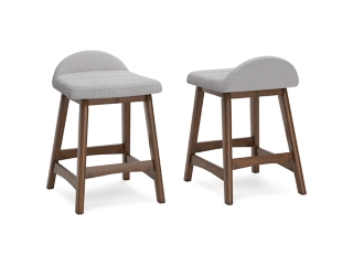 Lyncott Upholstered Counter Height Bar Stool