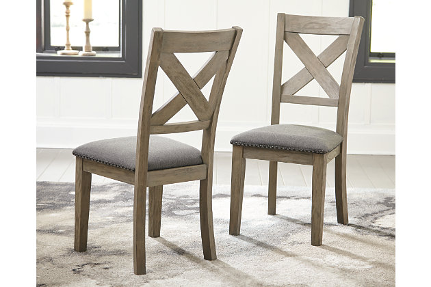 Aldwin Dining Chair Ashley, Images Of Farmhouse Dining Chairs
