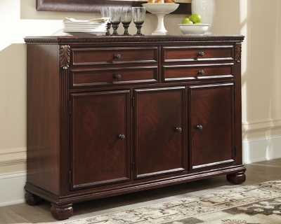 Ashley Dining Room Buffet / North Shore China Buffet, ashley furniture, D553-81 ... / They can be as simple as a bar cart or as grand as a dining room storage cabinet.