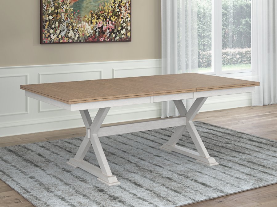 Mesa de comedor extensible Westlinport y 6 sillas - image 18