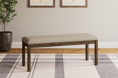 D631-00 Moriville 49 Upholstered Dining Bench, Beige sku D631-00