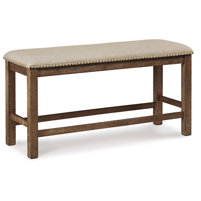 Moriville Counter 49" Height Upholstered Dining Bench