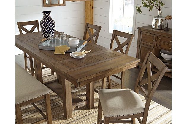 moriville counter height dining room table | ashley furniture homestore