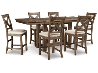 Hallanden Counter Height Extendable Dining Table