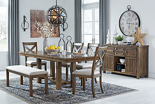 Moriville Dining Table And 4 Chairs, Ashley Furniture Table For Living Room