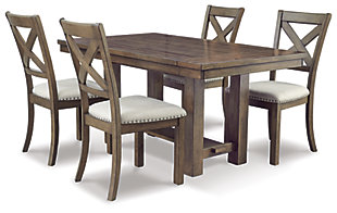 Moriville Dining Table and 4 Chairs, , large