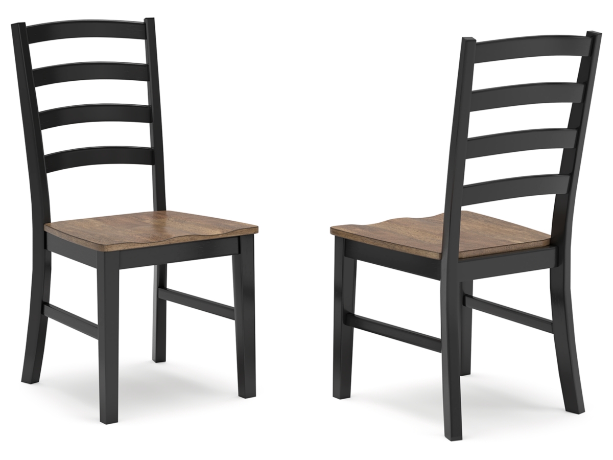 Wildenauer Dining Chair - Brown/Black - (D634-01)