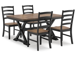 Wildenauer Extendable Dining Table and 4 Chairs