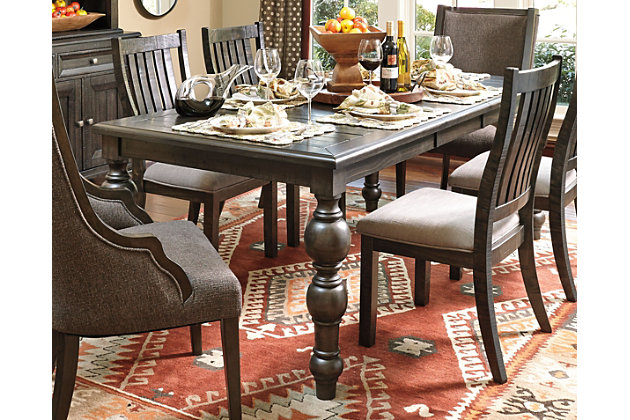 townser dining room extension table | ashley furniture homestore