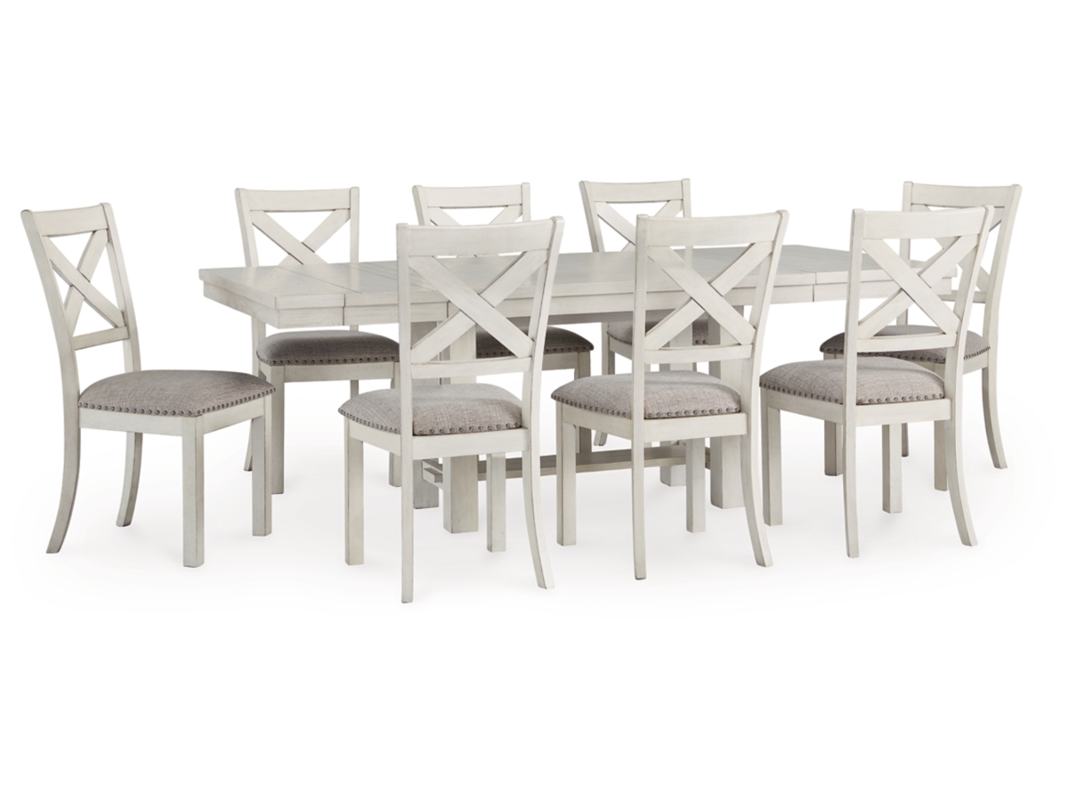 Robbinsdale Dining Table and 8 Chairs