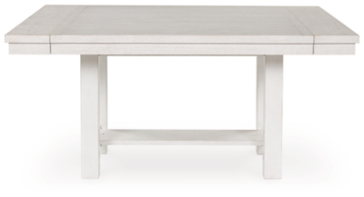 Rectangular table edge and legs from side