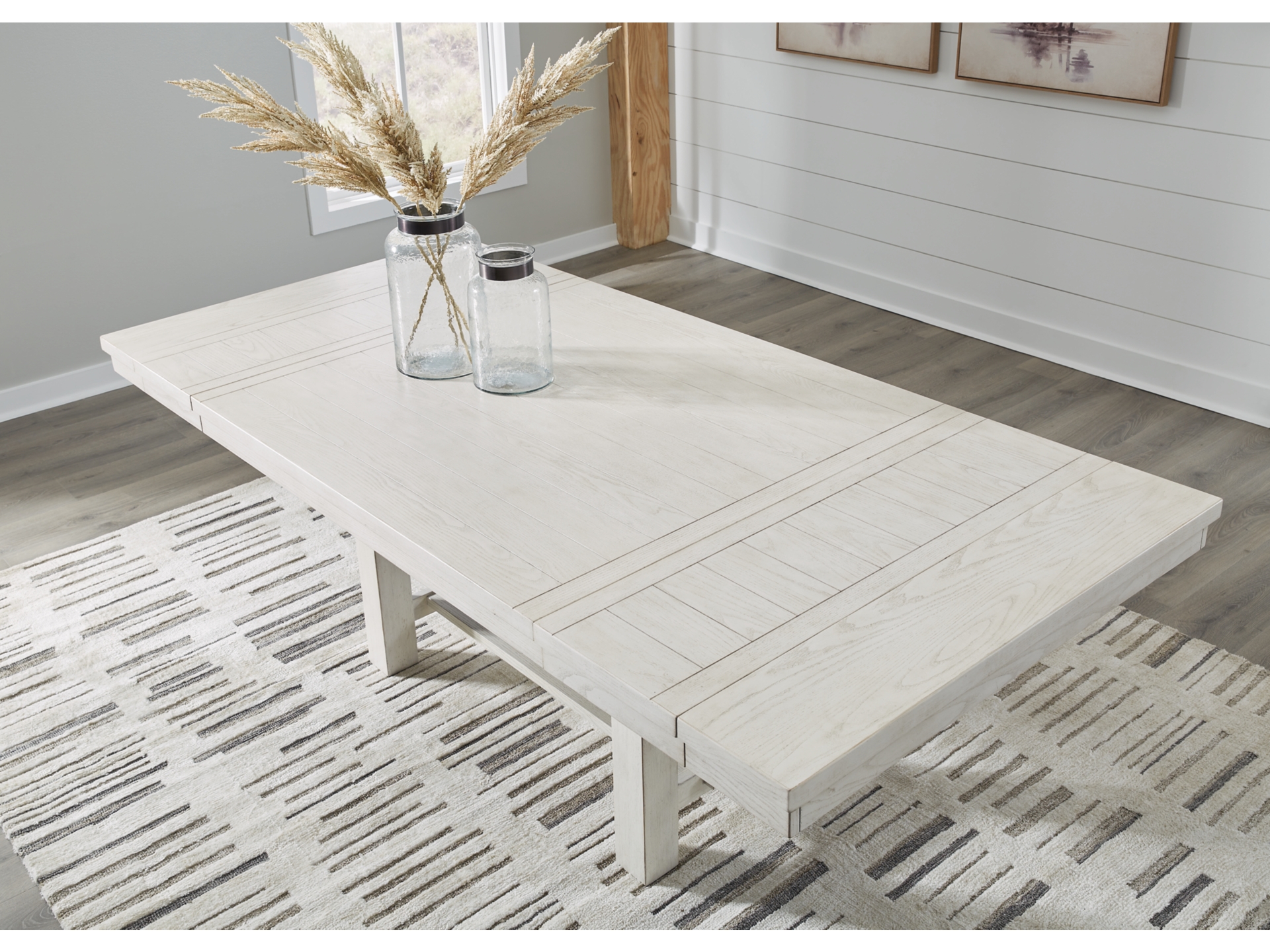 Image 2 of Robbinsdale Dining Table and 4 Chairs and Bench