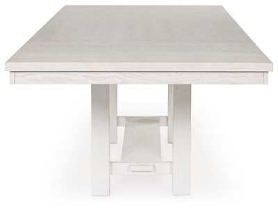 Table top with 86 inch length and 30 inch height dimensions