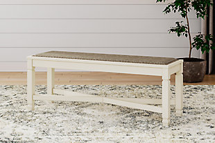 Bolanburg Dining Bench, Two-tone, rollover