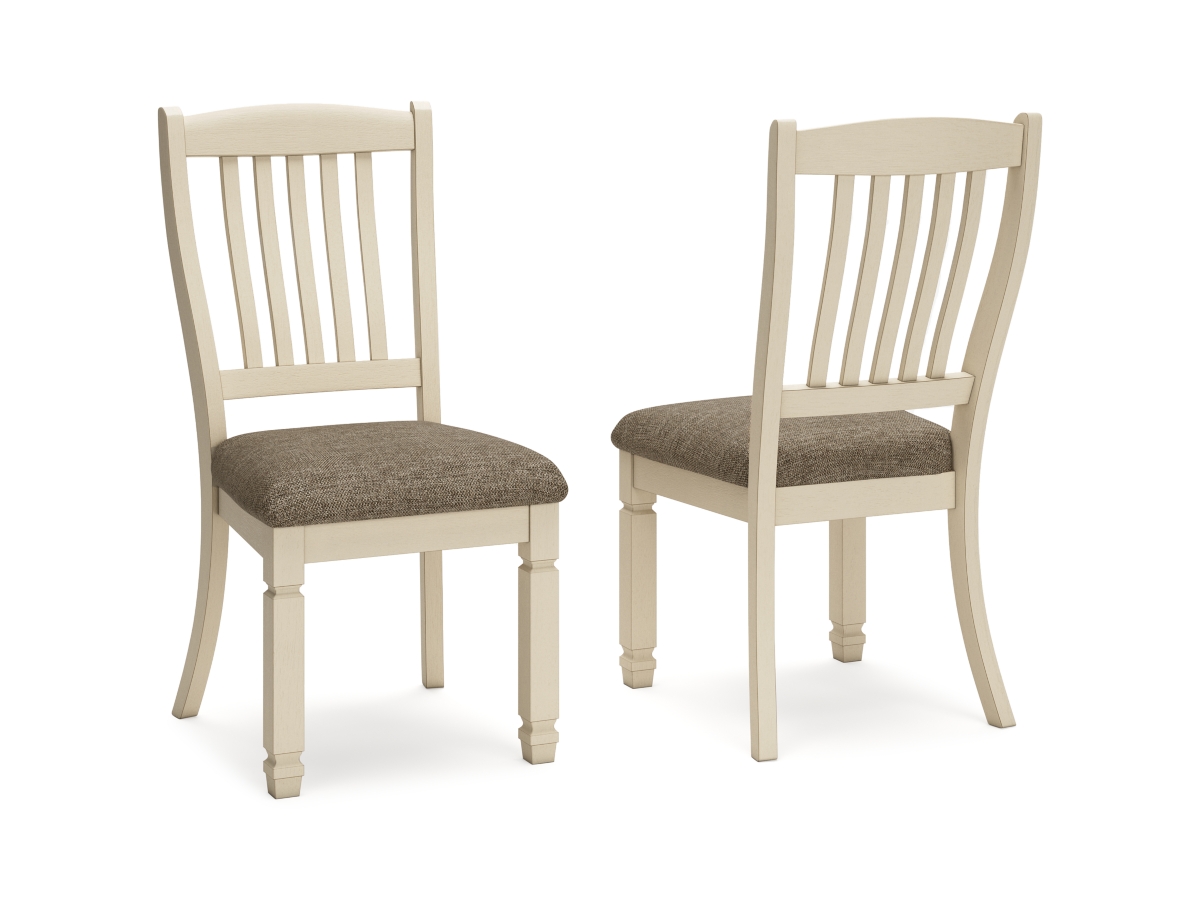 Bolanburg Rake Back Upholstered Dining Chair Ashley