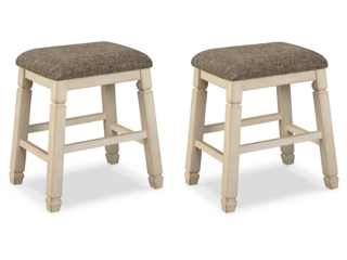 Bolanburg Counter Height Backless Upholstered Bar Stool