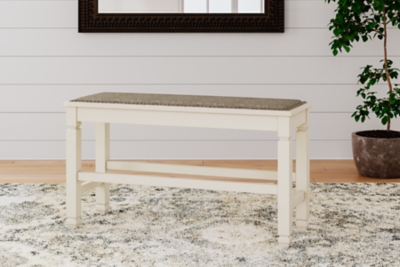 Bolanburg Counter Height Dining Bench, Two-tone, large