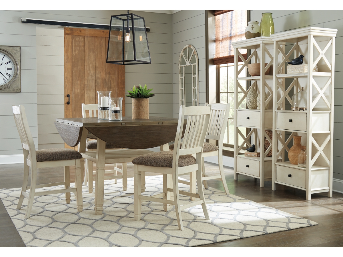 Bolanburg counter height dining table and 4 barstools hotsell
