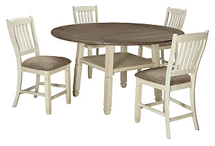 Bolanburg Counter Height Dining Table and 4 Barstools, , large