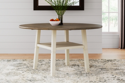 Counter height drop online leaf table and chairs