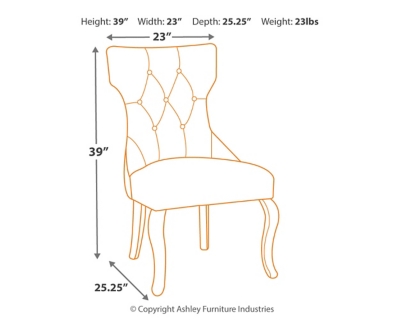 Coralayne Dining Chair, , large