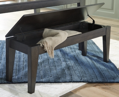 Trishcott Dining Storage Bench Ashley