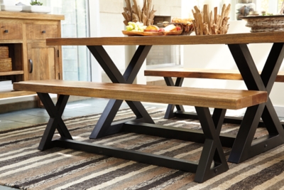 wesling dining room bench | ashley furniture homestore