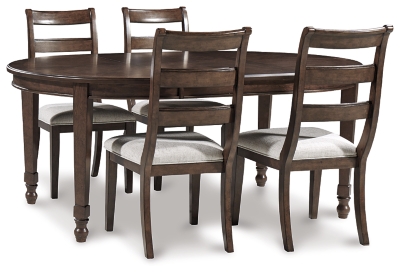 Adinton Dining Table and 4 Chairs