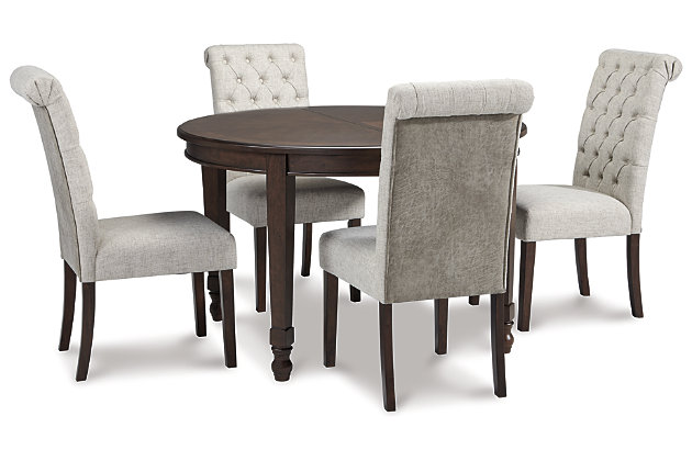 Adinton Dining Table And 4 Chairs Set, Ashley Furniture Triangle Dining Table