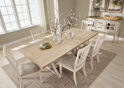 Shaybrock Dining Table and 6 Chairs with Storage