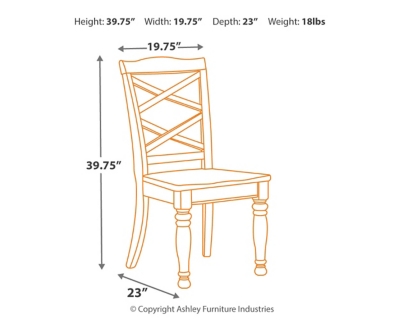 Porter Dining Chair Ashley Furniture Homestore