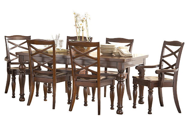 Porter Dining Table And 6 Chairs Set, Porter Dining Room Chairs
