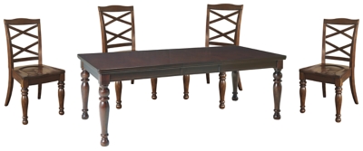 Porter Dining Table and 4 Chairs, , large