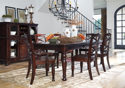 Porter Dining Table and 6 Chairs Ashley