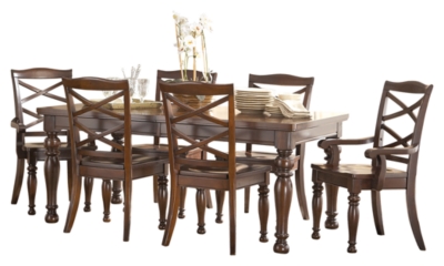 Porter Dining Table and 6 Chairs Ashley