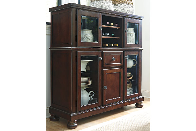 Porter Dining Server Ashley, Ashley Furniture Dining Room Sets With China Cabinet