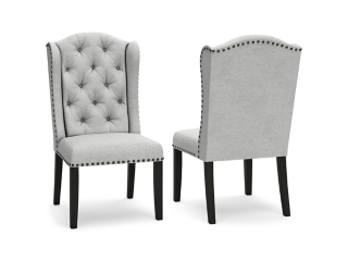 Jeanette Upholstered Wingback Dining Chair