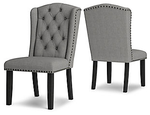 Jeanette Dining Chair, Gray, large