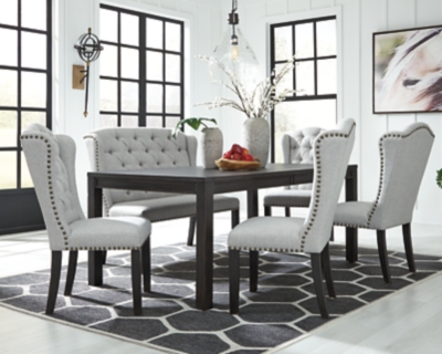 grey dining room table sets