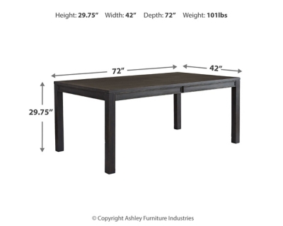 Jeanette Dining Table and 4 Chairs, , large