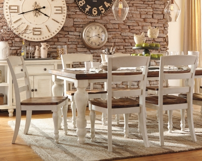 9 Piece Marsilona Dining Room Table