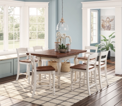 Marsilona Counter Height Dining Room Extension Table Ashley