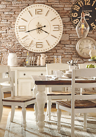 marsilona dining room table | ashley furniture homestore