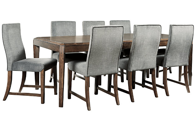 Raehurst Dining Table And 8 Chairs Set, Ashley Furniture Dining Room Sets 8 Chairs