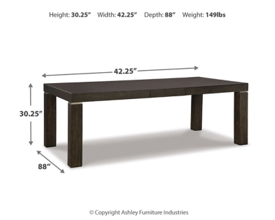 Hyndell Dining Extension Table, , large