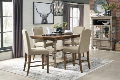 tall dining room table sets