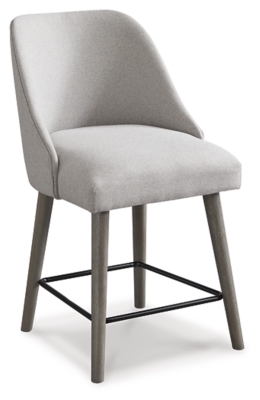 Upholstered bar height online chairs