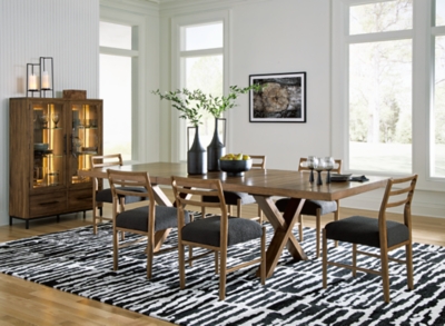 Steenlage Dining Table Set with 6 Chairs | Elegant Design